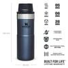 Stanley The Trigger-Action Travel Mug .35L / 12OZ AS1009848009 Mavi
