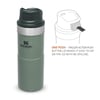 Stanley The Trigger-Action Travel Mug .35L / 12OZ AS1009848006 Yeşil