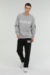 Superfly Bisiklet Yaka Erkek Sweatshirt SPF101232313408