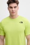 The North Face M BITMAP SILHOUETTE SHORT SLEEVES TEE-GR Erkek Tişört NF0A8FTURIQ1