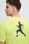 The North Face M BITMAP SILHOUETTE SHORT SLEEVES TEE-GR Erkek Tişört NF0A8FTURIQ1