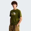 The North Face M MOUNTAIN LINE REGULAR SHORT SLEEVE TEE Erkek Tişört NF0A8GUXBRI1