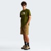 The North Face M MOUNTAIN LINE REGULAR SHORT SLEEVE TEE Erkek Tişört NF0A8GUXBRI1
