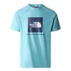 The North Face M S/S RAGLAN REDBOX TEE - EU Erkek T-Shirt NF0A3BQOIWO1
