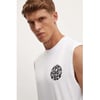 The North Face  OVERSIZE FESTIVAL SQUARE TANK Erkek Atlet tişört NF0A87F1FN41