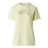 The North Face W BITMAP SILHOUETTE SHORT SLEEVES TEE-GR Kadın Tişört NF0A8G0CG6O1