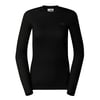 The North Face W EASY L/S CREW NECK Kadın Uzun Kollu Üst NF0A8E1FJK31