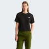 The North Face W EVOLUTION SIMPLE DOME CROP RLX SS TEE Kadın Tişört NF0A8FDHJK31