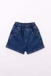 Unisex Denim Mom Şort