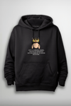 Prens Dizi Baskılı Unisex Hoodie - Küçük, Narin, Hassas ve Orantılı Kulaklarım Neler Duyuyor Prens