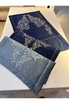 SECCADE , MARAŞ İŞİ NAKIŞLI ELYAFLI İPEK KADİFE SECCADE