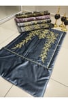 Seccade Maraş İşi Nakışlı İpek Kadife Seccade