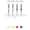 Endoart Pedo Blue (3Lü Paket)  Pediatrik Kanal Eğesi - 18 Mm / #30/04 