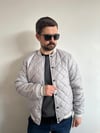 LB Kapitone Gri Bomber Ceket