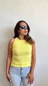 Limon Sarısı Fitilli Basic Halter
