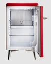 Retro Minibar-Kırmızı