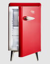 Retro Minibar-Kırmızı