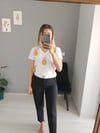 Ananas baskılı tişört 