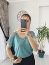 BATİK YIKAMALI BLUZ