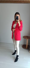 Blazer ceket kırmızı 