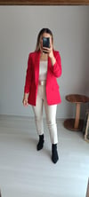 Blazer ceket kırmızı 