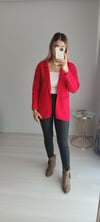 Blazer hırka kırmızı 