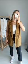 Blazer yelek yeşil 