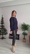 Düz triko kazak 