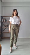 Gabardin Pantolon haki