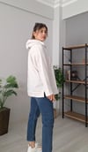 Kapşonlu Sweat Gri
