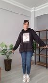Kapşonlu Sweat Siyah 