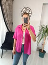 Kısa kol gömlek pembe 