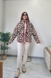 LEOPAR DESEN PELÜŞ CEKET