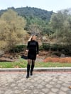 SIRT ZİNCİRLİ ELBİSE