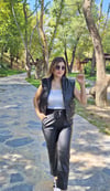 Şişme Deri Yelek