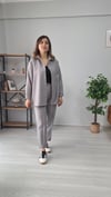 Sofia Keten İkili Takım gri