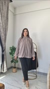 TAŞLI BOMBER CEKET VİZON
