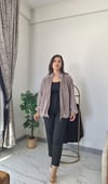 TAŞLI BOMBER CEKET VİZON