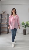 Tensel Gömlek Şeker pembe