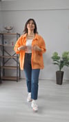 Tensel Gömlek Turuncu
