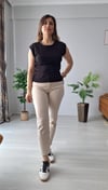 Yakası biyeli Massimo Tişört 