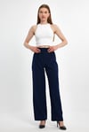 DENİM-PANTOLONMISS ELEGANTCIRTLI DOUBLE PALOZZO 