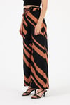 Desenli Polyester Pantolon