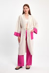 Kimono Dantel İşlemeli İkili Takım