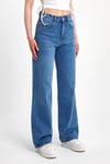 Wide Leg Denim Pantolon