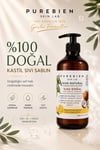 %100 Doğal Kastil Sıvı Sabun - Bergamot & Limon Kokulu