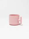 Pastel Pembe Latte Fincanı