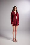 Comfy Oversize Gömlek Bordo