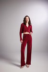 Comfy Pantolon Bordo
