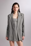 Eden Blazer Ceket Gri